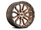 Vision Wheel Korupt Satin Bronze 6-Lug Wheel; 18x9; -12mm Offset (10-24 4Runner)