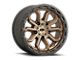 Vision Wheel Korupt Satin Bronze 6-Lug Wheel; 20x9; 12mm Offset (10-24 4Runner)