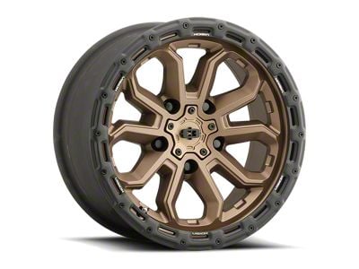 Vision Wheel Korupt Satin Bronze 6-Lug Wheel; 20x9; 12mm Offset (21-24 Bronco, Excluding Raptor)