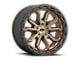 Vision Wheel Korupt Satin Bronze 6-Lug Wheel; 20x9; 12mm Offset (21-24 Bronco, Excluding Raptor)