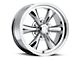 Vision Wheel Legend 6 Chrome 6-Lug Wheel; 17x8; 0mm Offset (21-24 Bronco, Excluding Raptor)
