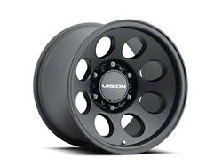 Vision Wheel Midway Satin Black 6-Lug Wheel; 20x9; 0mm Offset (22-25 Bronco Raptor)