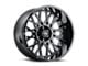 Vision Wheel Rocker Gloss Black 6-Lug Wheel; 20x12; -51mm Offset (22-24 Bronco Raptor)