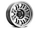 Vision Wheel Inferno Satin Grey Wheel; 17x9.5; -18mm Offset (18-24 Jeep Wrangler JL)