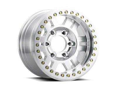 Vision Wheel Manx Beadlock Machined Wheel; 17x8.5; -15mm Offset (07-18 Jeep Wrangler JK)