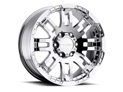 Vision Wheel Warrior Chrome 6-Lug Wheel; 20x9; 18mm Offset (16-23 Tacoma)