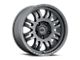 Vision Wheel Inferno Satin Black 6-Lug Wheel; 18x9; 12mm Offset (17-24 Titan)