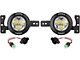 Vision X 3.70-Inch Multi-LED CG2 Light Mini Cannon Fog Light Kit (20-24 Jeep Gladiator JT w/ Plastic Front Bumper)