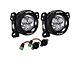 Vision X 3.70-Inch Multi-LED CG2 Light Mini Cannon Fog Light Kit (10-18 Jeep Wrangler JK)