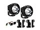 Vision X Optimus LED Fog Light Kit; 10 Degree (10-18 Jeep Wrangler JK)