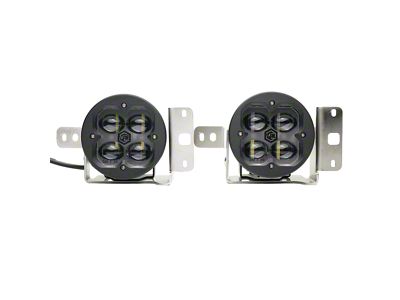 Vivid Lumen Industries FNG 3 Series Fog Light Kit; White (20-24 Jeep Gladiator JT Sport)