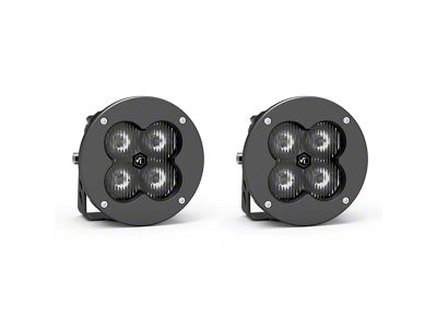 Vivid Lumen Industries FNG RR 3-Inch Round LED Light Pods; Driving Beam (Universal; Some Adaptation May Be Required)
