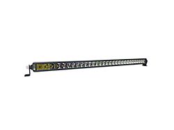 Vivid Lumen Industries Wired Series 40-Inch Single Row Straight LED Light Bar; Combo Beam; White (Universal; Some Adaptation May Be Required)