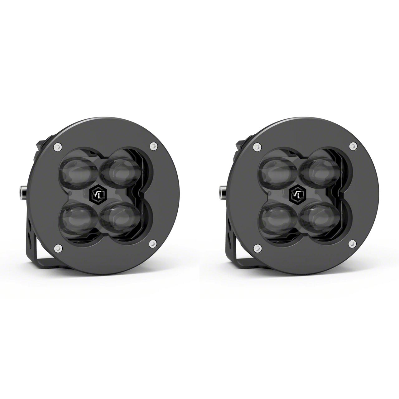 Vivid Lumen Industries Tundra FNG RR 3-Inch Round LED Light Pods; Fog ...