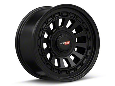 Vortek Off-Road VRD-702 Matte Black 6-Lug Wheel; 18x9; -12mm Offset (04-15 Titan)