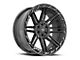 Vortek Off-Road VRP-501 Black Diamond Cut Ring with Dark Tint 6-Lug Wheel; 20x9; 0mm Offset (04-15 Titan)