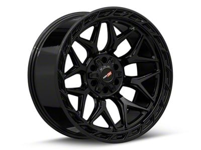 Vortek Off-Road VRP-504 Gloss Black 6-Lug Wheel; 20x9; 18mm Offset (04-15 Titan)