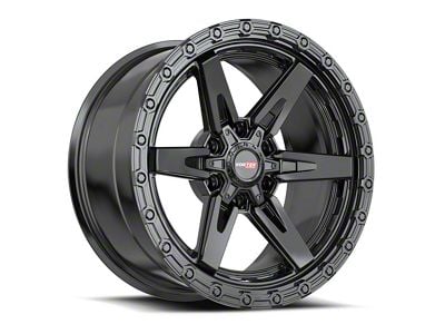 Vortek Off-Road VRT-602 Satin Black 6-Lug Wheel; 20x10; -24mm Offset (04-15 Titan)