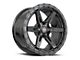 Vortek Off-Road VRT-602 Satin Black 6-Lug Wheel; 20x10; -24mm Offset (04-15 Titan)