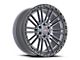 Vortek Off-Road VRT-604 Matte Titanium with Black Bead Ring 6-Lug Wheel; 18x9; 18mm Offset (04-15 Titan)