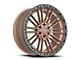 Vortek Off-Road VRT-604 Matte Bronze with Black Bead Ring 6-Lug Wheel; 18x9; 0mm Offset (04-15 Titan)