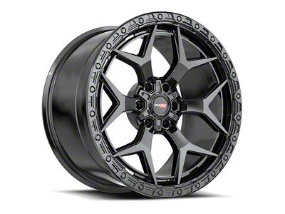 Vortek Off-Road VRT-603 Satin Black 6-Lug Wheel; 18x9; 12mm Offset (05-15 Tacoma)