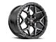 Vortek Off-Road VRT-603 Satin Black 6-Lug Wheel; 18x9; 12mm Offset (05-15 Tacoma)