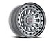 Vortek Off-Road VRD-702 Matte Gunmetal with Black Bolts and Lip 6-Lug Wheel; 17x9; 0mm Offset (10-24 4Runner)