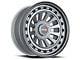 Vortek Off-Road VRD-702 Matte Gunmetal with Black Bolts and Lip 6-Lug Wheel; 17x9; -12mm Offset (10-24 4Runner)