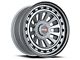 Vortek Off-Road VRD-702 Matte Gunmetal with Black Bolts and Lip 6-Lug Wheel; 17x9; 12mm Offset (10-24 4Runner)