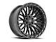 Vortek Off-Road VRP-502 Black Diamond Cut Ring with Dark Tint 6-Lug Wheel; 20x9; 0mm Offset (10-24 4Runner)