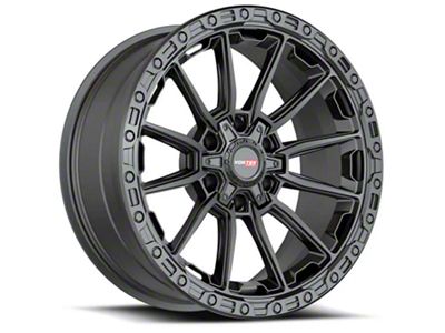 Vortek Off-Road VRT-601 Matte Black 6-Lug Wheel; 17x9; 0mm Offset (10-24 4Runner)