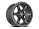 Vortek Off-Road VRT-602 Matte Black 6-Lug Wheel; 18x9; 0mm Offset (10-24 4Runner)