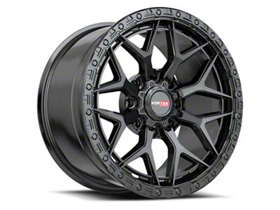 Vortek Off-Road VRT-603 Satin Black 6-Lug Wheel; 17x9; 0mm Offset (10-24 4Runner)