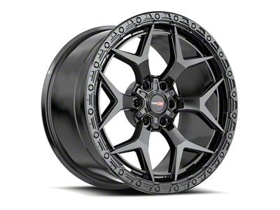 Vortek Off-Road VRT-603 Satin Black 6-Lug Wheel; 18x9; -12mm Offset (10-24 4Runner)