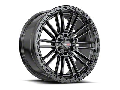 Vortek Off-Road VRT-604 Satin Black 6-Lug Wheel; 17x9; -12mm Offset (10-24 4Runner)