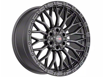 Vortek Off-Road VRT-607 Matte Black 6-Lug Wheel; 22x10; -18mm Offset (10-24 4Runner)