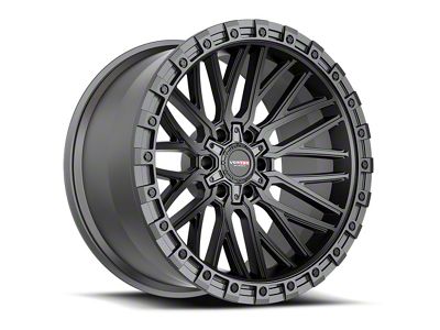 Vortek Off-Road VRT-608 Matte Black 6-Lug Wheel; 20x10; -24mm Offset (10-24 4Runner)