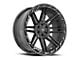 Vortek Off-Road VRP-501 Black Diamond Cut Ring with Dark Tint 6-Lug Wheel; 20x9; 0mm Offset (2024 Tacoma)