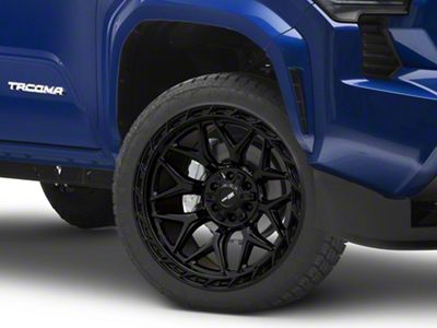 Vortek Off-Road VRP-504 Gloss Black 6-Lug Wheel; 22x10; -18mm Offset (2024 Tacoma)