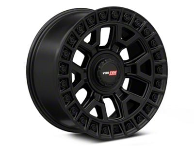 Vortek Off-Road VRD-704 Matte Black 6-Lug Wheel; 17x9; -12mm Offset (03-09 4Runner)