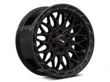 Vortek Off-Road VRP-503 Black Diamond Cut Ring with Dark Tint 6-Lug Wheel; 20x9; 0mm Offset (03-09 4Runner)