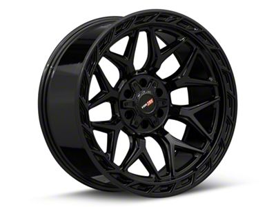 Vortek Off-Road VRP-504 Gloss Black 6-Lug Wheel; 22x10; -18mm Offset (03-09 4Runner)