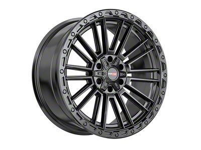 Vortek Off-Road VRT-604 Satin Black 6-Lug Wheel; 17x9; 0mm Offset (22-24 Bronco Raptor)