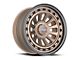 Vortek Off-Road VRD-702 Matte Bronze with Black Bolts and Lip 6-Lug Wheel; 20x9.5; 12mm Offset (05-21 Frontier)