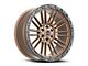 Vortek Off-Road VRT-604 Matte Bronze with Black Bead Ring 6-Lug Wheel; 17x9; 0mm Offset (22-25 Frontier)