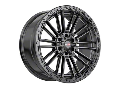 Vortek Off-Road VRT-604 Satin Black 6-Lug Wheel; 17x9; 0mm Offset (05-21 Frontier)