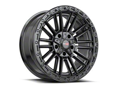 Vortek Off-Road VRT-604 Satin Black Wheel; 17x9; 0mm Offset (20-24 Jeep Gladiator JT)