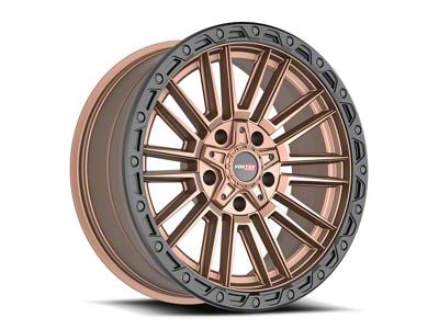 Vortek Off-Road VRT-604 Matte Bronze with Black Bead Ring Wheel; 20x9.5; -18mm Offset (11-21 Jeep Grand Cherokee WK2)