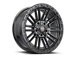 Vortek Off-Road VRT-604 Satin Black Wheel; 17x9; 0mm Offset (18-24 Jeep Wrangler JL)